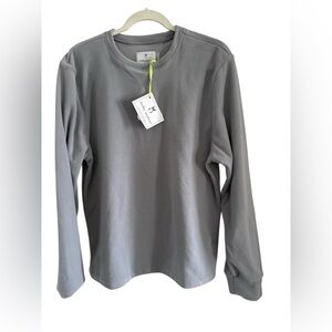 NWT Mens Dudley Stephen’s Gray Gramercy crewneck medium
